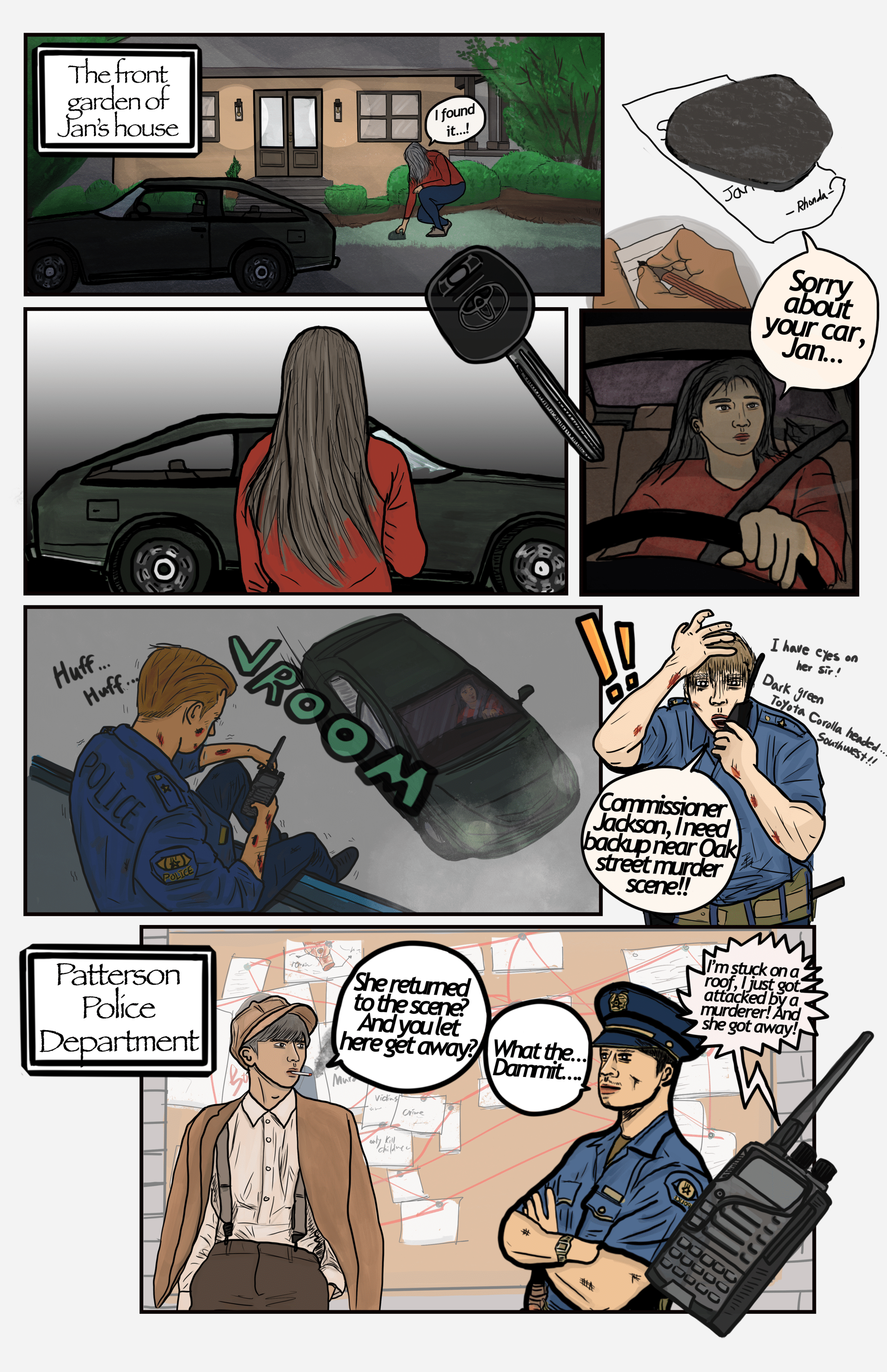 Mini-Comic - Rhonda of The Roads